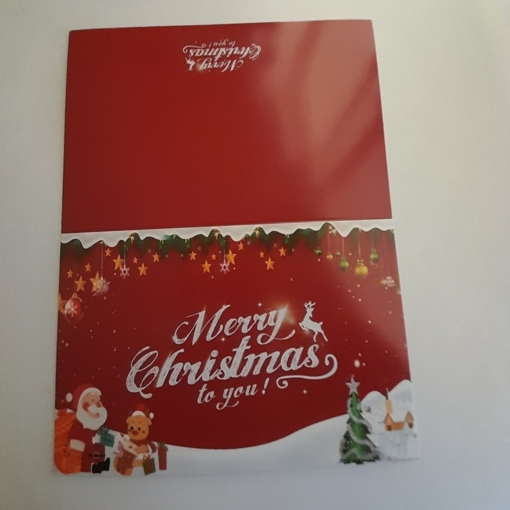 Festive Merry Christmas Blank Cards 6 - Picture 3 of 6
